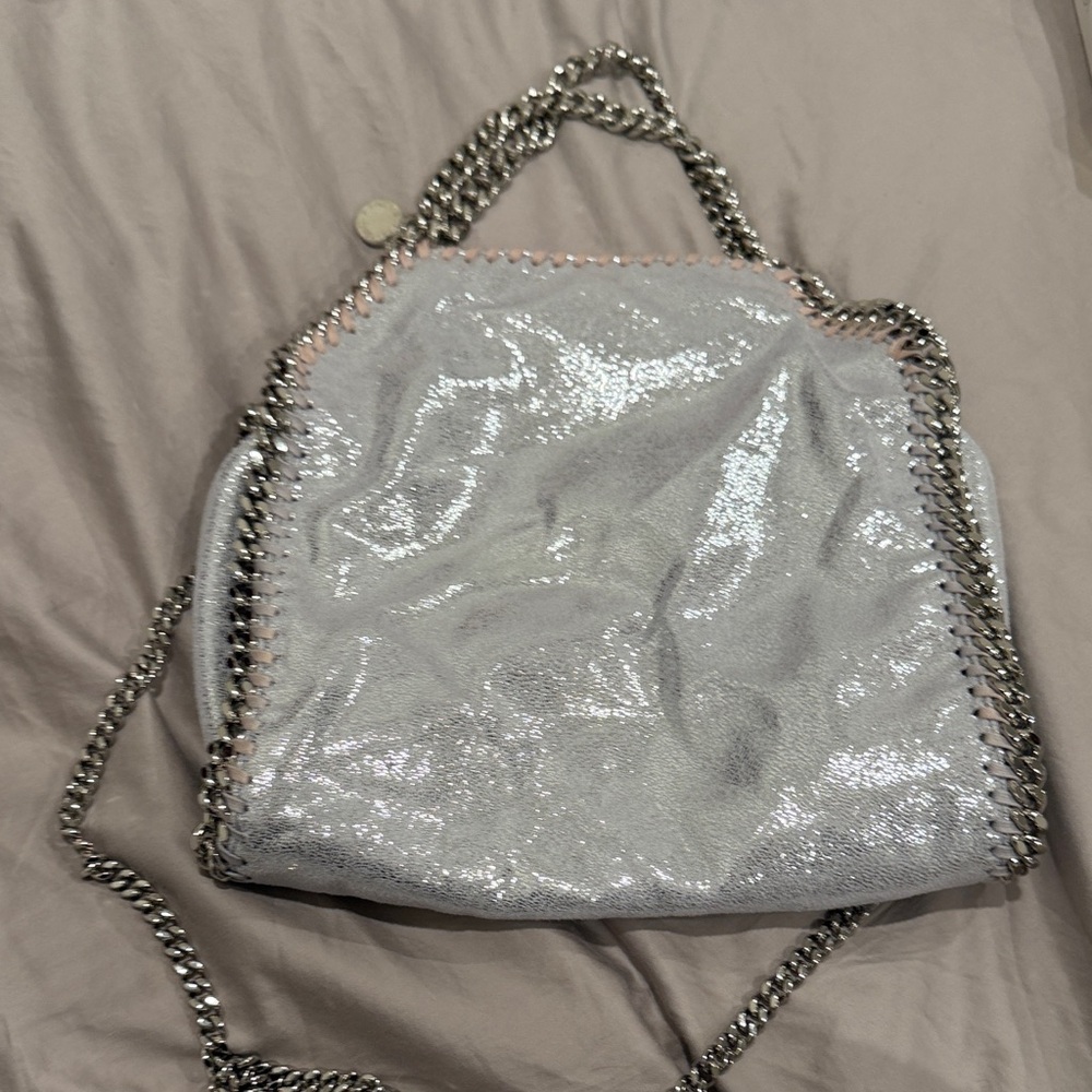 Stella McCartney Silver Chain Shoulder Bag